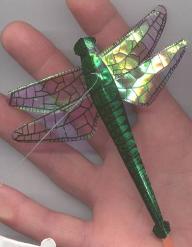 Green Miniature Dragonfly Kite by Tom Tinney